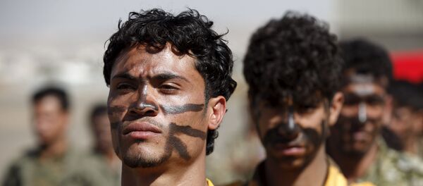 Los hutíes yemeníes (archivo) - Sputnik Mundo