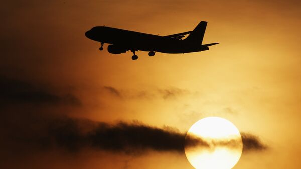 Un avión despega de aeropuerto - Sputnik Mundo