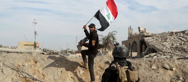 Unidades antiterroristas en la ciudad de Ramadi en Anbar Unidades antiterroristas en la ciudad de Ramadi en Anbar - Sputnik Mundo