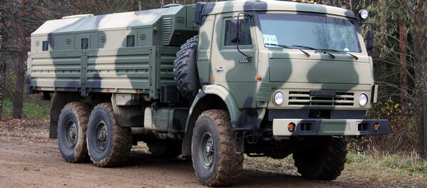 Un camión Kamaz-5350 - Sputnik Mundo