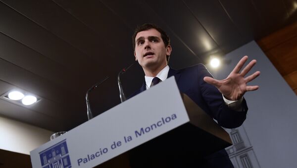 Albert Rivera, secretario general del partido liberal Ciudadanos - Sputnik Mundo