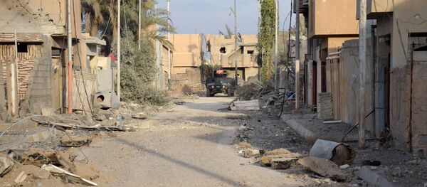 Vehículo militar iraquí en Ramadi - Sputnik Mundo