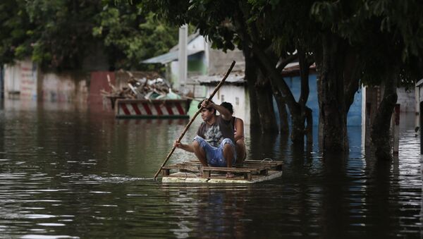 Inundaciones en América Latina (archivo) - Sputnik Mundo