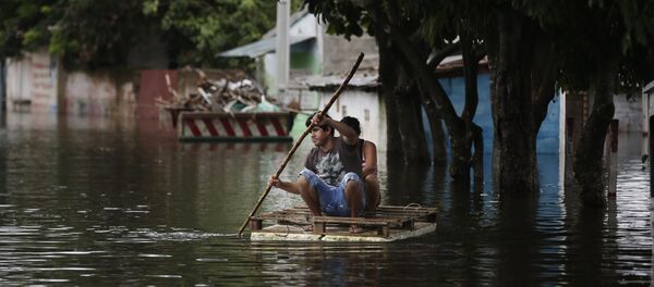 Inundaciones en América Latina (archivo) - Sputnik Mundo