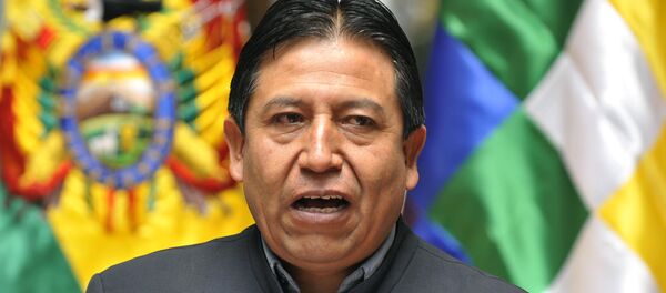 David Chuquehuanca, canciller boliviano - Sputnik Mundo