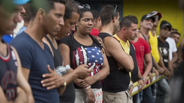 Migrantes cubanos - Sputnik Mundo