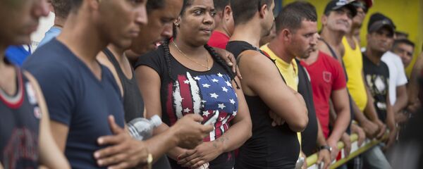 Migrantes cubanos - Sputnik Mundo