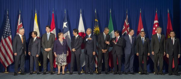 Líderes de los Estados miembros de la Asociación Transpacífica - Sputnik Mundo
