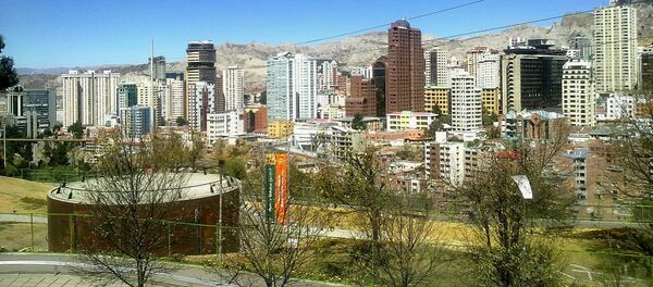 La Paz, vista desde el Parque Urbano Central - Sputnik Mundo