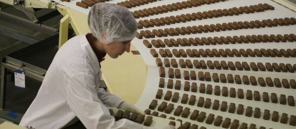 Fábrica de chocolate en Rusia - Sputnik Mundo