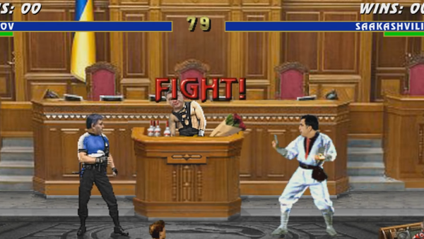 Mortal Kombat de los políticos ucranianos - Sputnik Mundo