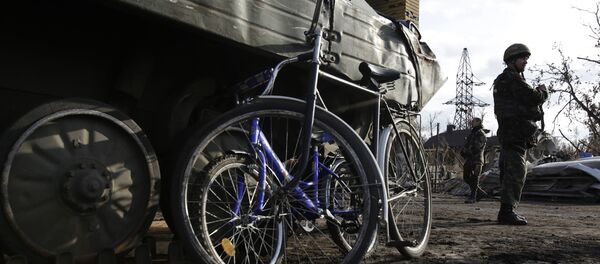 Militares ucranianos en la región de Donetsk (archivo) - Sputnik Mundo