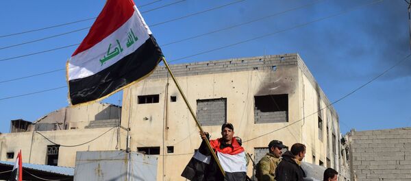 Miembros de las Fuerzas antiterroristas iraquíes en Ramadi - Sputnik Mundo