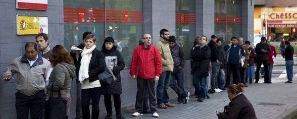 El paro en España (archivo) El paro en España (archivo) - Sputnik Mundo