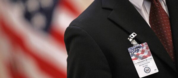 Empleado de la embajada de EEUU en Rusia Empleado de la embajada de EEUU en Rusia - Sputnik Mundo