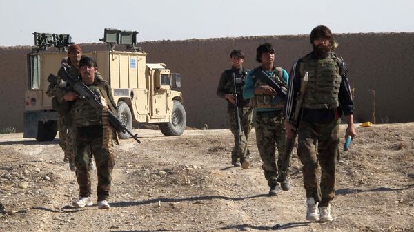 Soldados del Ejército Nacional Afgano (ENA) - Sputnik Mundo