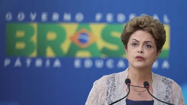 Dilma Rousseff, presidenta de Brasil - Sputnik Mundo