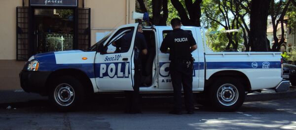Policía de Uruguay en Montevideo - Sputnik Mundo