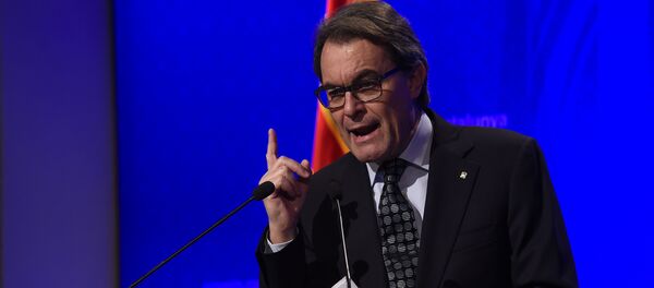 Artur Mas, presidente en funciones del Gobierno catalán - Sputnik Mundo