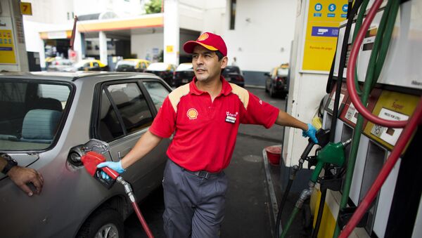 Gasolinera en Argentina - Sputnik Mundo