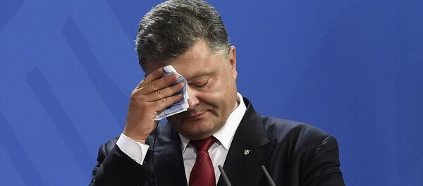 Petró Poroshenko, el presidente de Ucrania - Sputnik Mundo