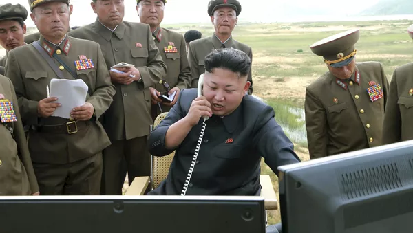 Kim Jong-un, líder de Corea del Norte (archivo) - Sputnik Mundo