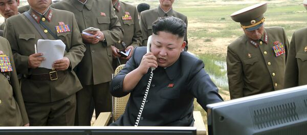 Kim Jong-un, líder de Corea del Norte (archivo) - Sputnik Mundo