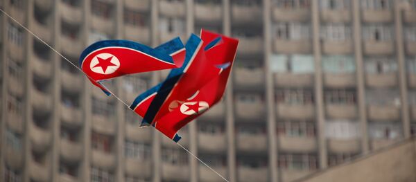 Bandera de Corea del Norte Bandera de Corea del Norte - Sputnik Mundo