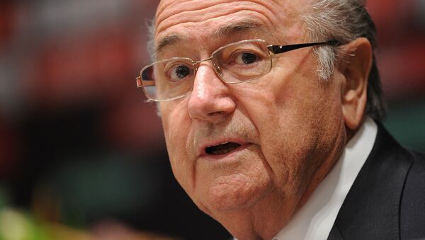 Joseph Blatter, expresidente de la FIFA - Sputnik Mundo