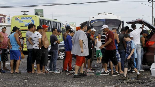 Migrantes cubanos en Costa Rica - Sputnik Mundo