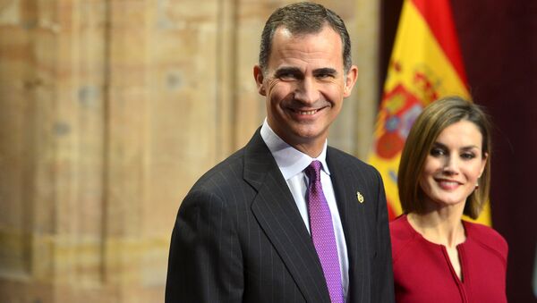 Rey Felipe VI y reina Letizia - Sputnik Mundo