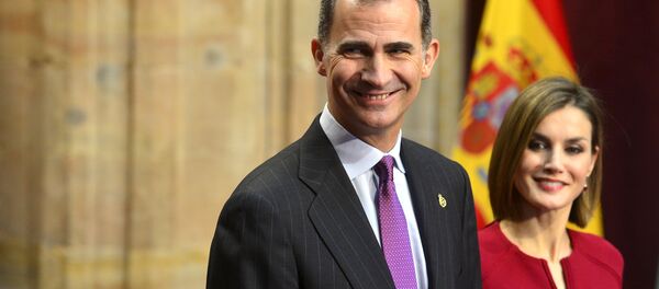 Rey Felipe VI y reina Letizia - Sputnik Mundo