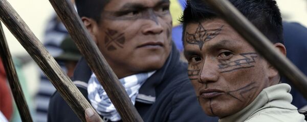 Indígenas de Ecuador (archivo) - Sputnik Mundo