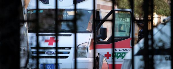 Una ambulancia china Una ambulancia china - Sputnik Mundo