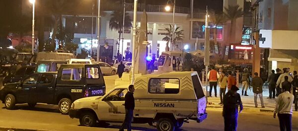 Hotel Bella Vista en el balneario egipcio de Hurgada, donde tuvo lugar el ataque terrorista - Sputnik Mundo