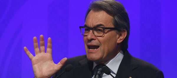 El expresidente del Gobierno auntonómico catalán, Artur Mas - Sputnik Mundo