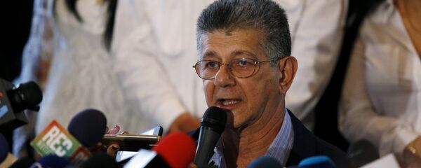 Henry Ramos Allup,  secretario general del partido opositor Acción Democrática (AD) - Sputnik Mundo