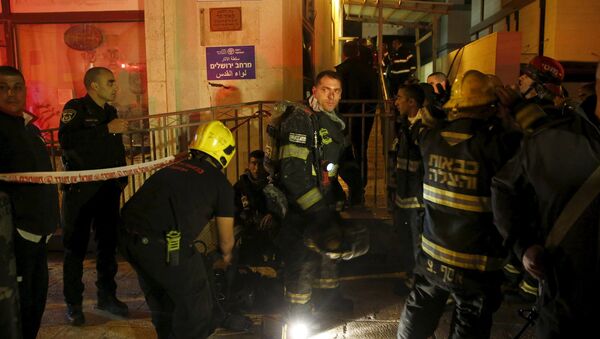 Incendio en el edificio que alberga las oficinas de la ONG B'Tselem - Sputnik Mundo