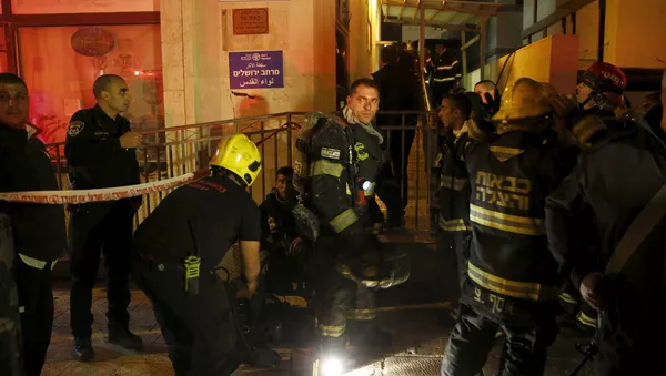 Incendio en el edificio que alberga las oficinas de la ONG B'Tselem - Sputnik Mundo