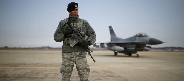 Un militar estadounidense (archivo) - Sputnik Mundo