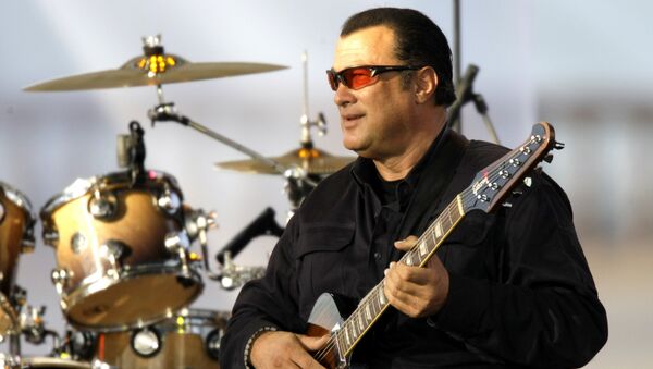 El actor y productor estadounidense Steven Seagal - Sputnik Mundo