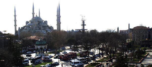 Turístico distrito de Sultanahmet en Estambul - Sputnik Mundo