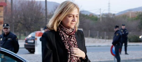 Cristina de Borbón - Sputnik Mundo