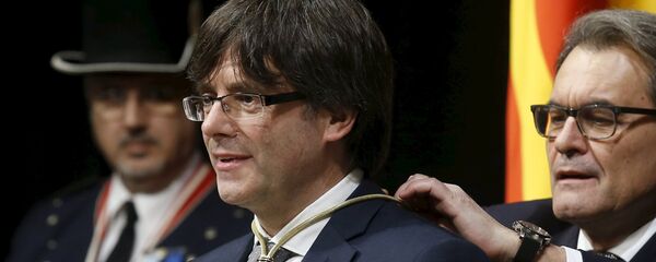 Carles Puigdemont, nuevo presidente de Cataluña - Sputnik Mundo