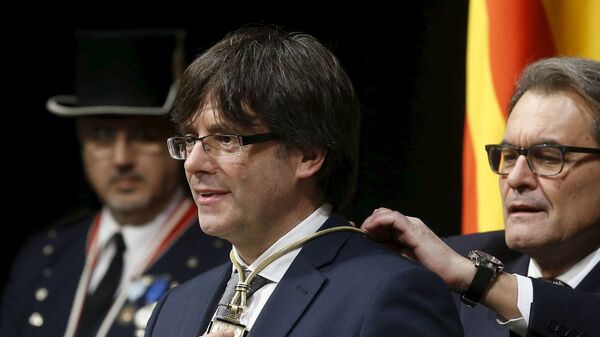 Carles Puigdemont, expresidente de Cataluña - Sputnik Mundo