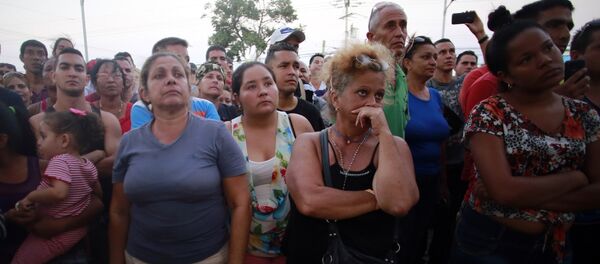 Migrantes cubanos en Costa Rica Migrantes cubanos en Costa Rica - Sputnik Mundo