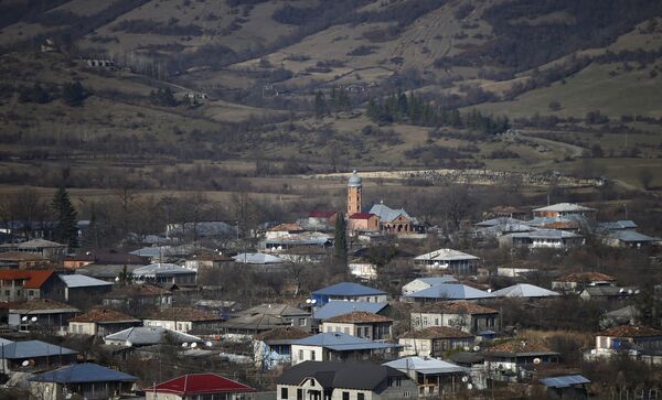 A general view shows Pankisi Gorge, Georgia, December 12, 2015 - Sputnik Mundo