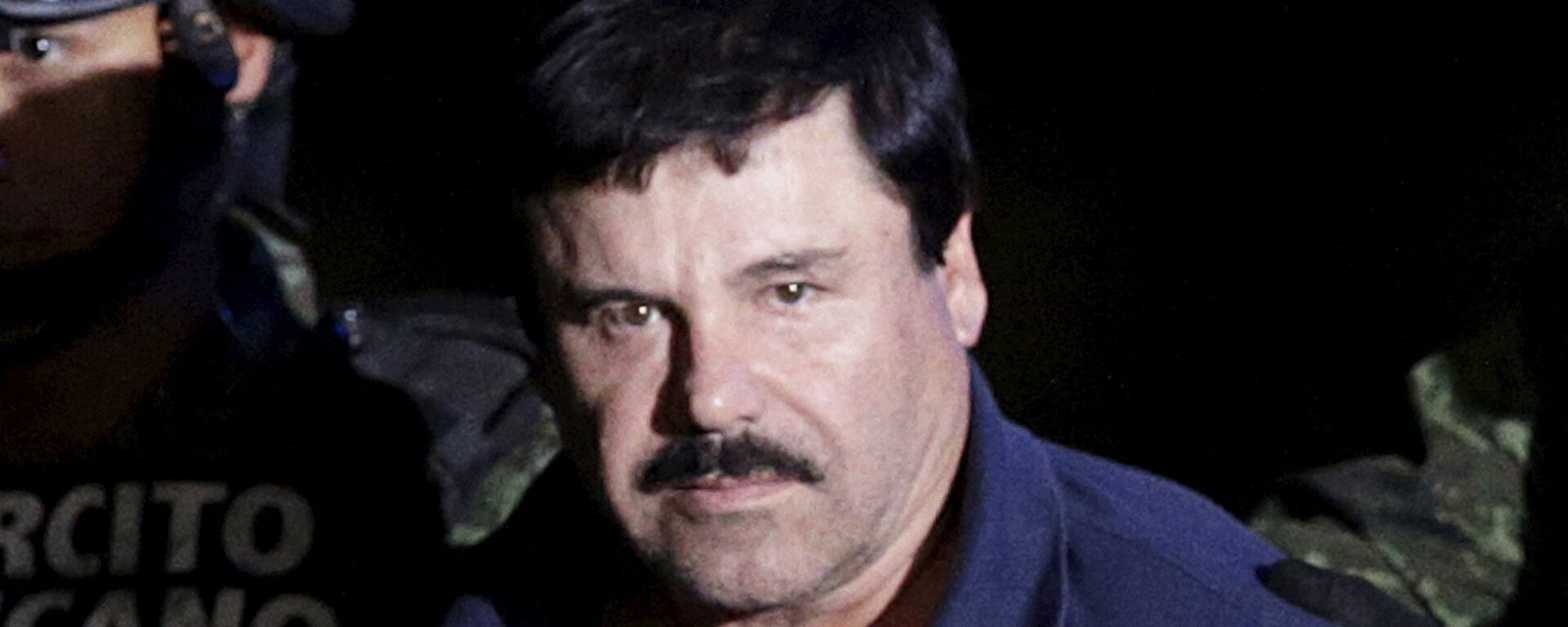 Joaquín El Chapo Guzmán, jefe narcotraficante de México Joaquín El Chapo Guzmán, jefe narcotraficante de México - Sputnik Mundo, 1920, 25.10.2021