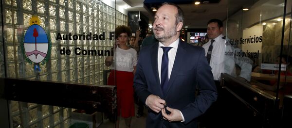 Martín Sabbatella, director de la AFSCA - Sputnik Mundo