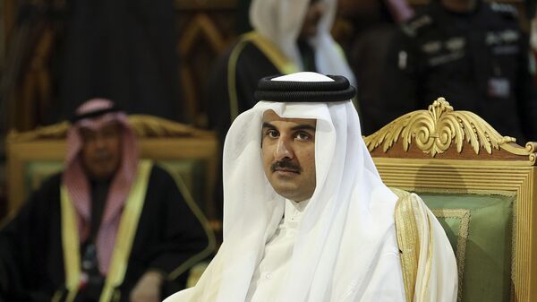 Tamim Bin Hamad Al Zani, emir de Catar - Sputnik Mundo